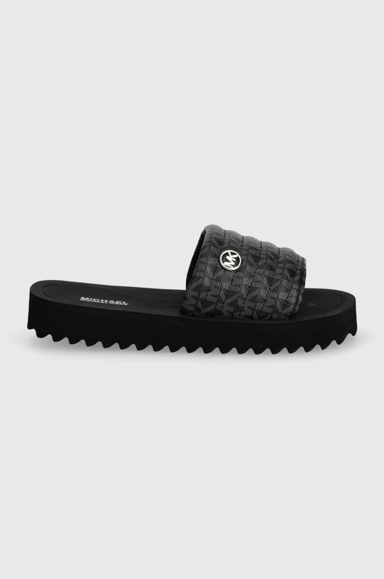 Detské šľapky Michael Kors MK100965 čierna SS24
