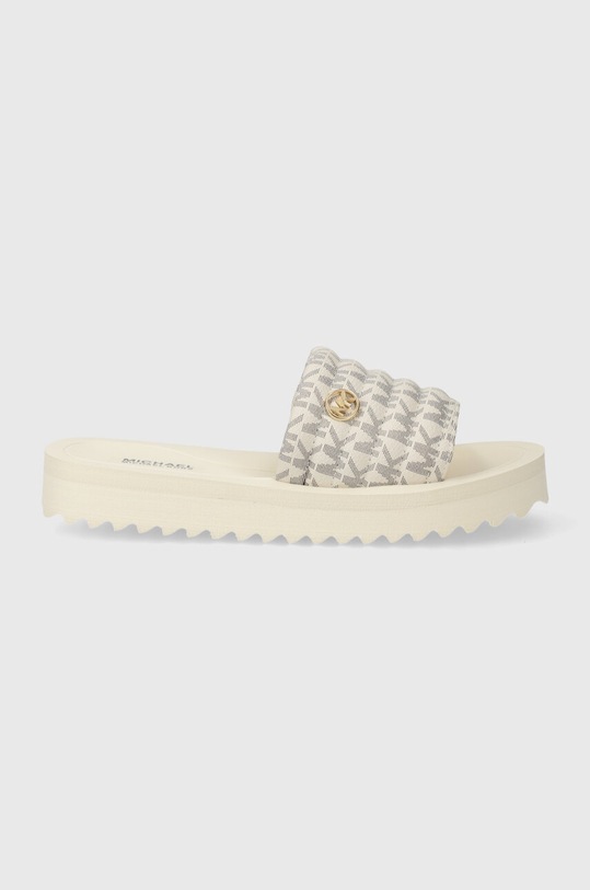 Michael Kors klapki dziecięce MK100964 beżowy SS24