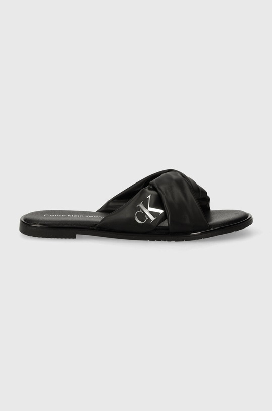 Calvin Klein Jeans klapki dziecięce V3A2.80823 czarny SS24
