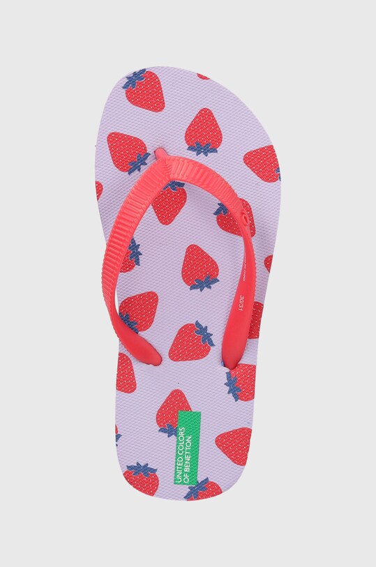 United Colors of Benetton japonki dziecięce fioletowy 8G3E0D013.G.Seasonal