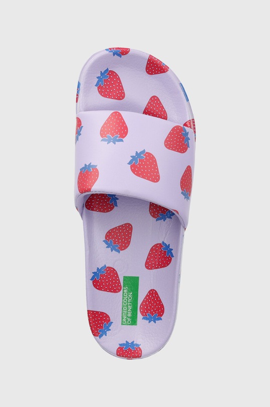 Dječje natikače United Colors of Benetton ljubičasta 8H4C0D012.G.Seasonal