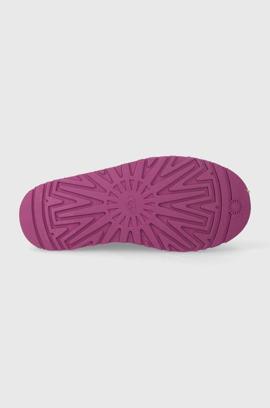 UGG kapcie zamszowe dziecięce K TAZZ 1143776K.G fioletowy