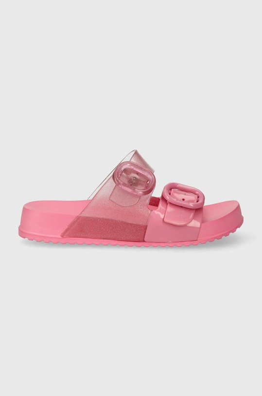 Dětské pantofle Melissa COZY SLIDE Planet friendly růžová M.35685