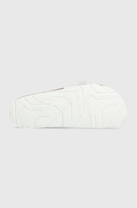 Дитячі шльопанці Pepe Jeans OBAN FUN G PGS80003 срібний