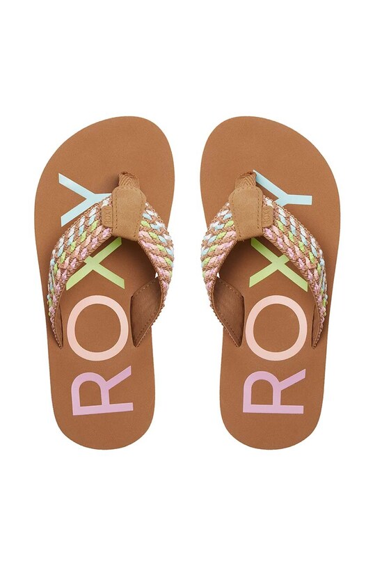 Дівчинка Дитячі в'єтнамки Roxy RG CHIKA HI ARGL100303 коричневий
