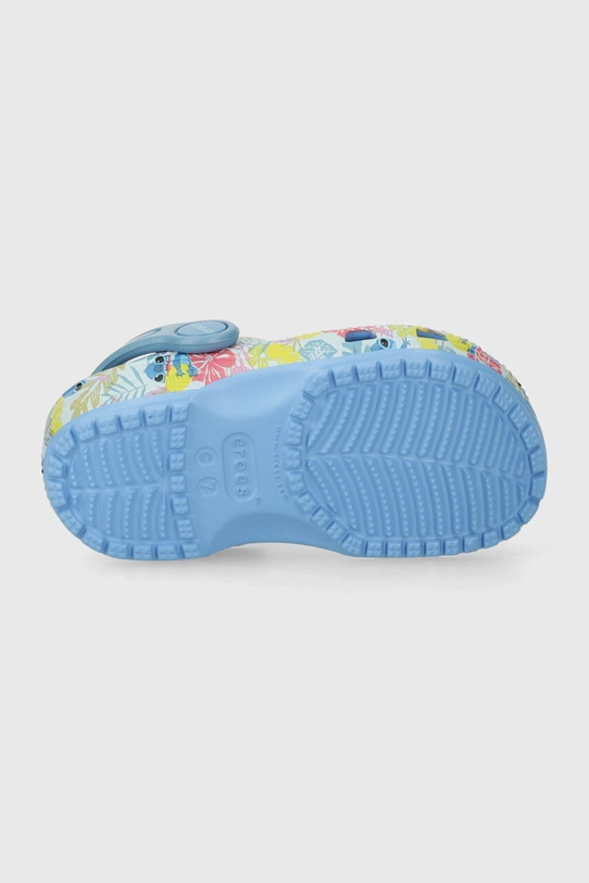 Detské šľapky Crocs STITCH CLASSIC CLOG 209471.CROCS.STITCH.CLA tyrkysová