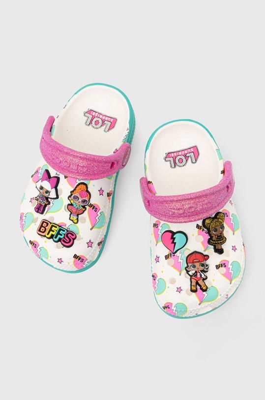 Crocs klapki dziecięce LOL SURPRISE BFF CLASSIC CLOG Postacie z bajek turkusowy 209472.CROCS.LOL.SURPRI