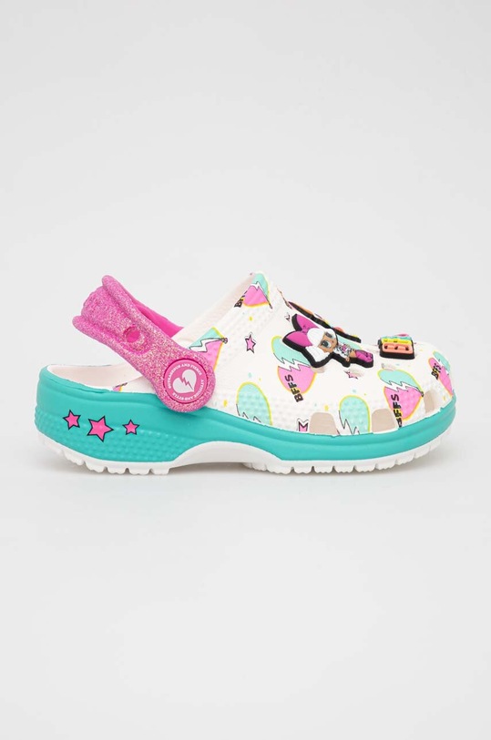 Crocs klapki dziecięce LOL SURPRISE BFF CLASSIC CLOG 209472.CROCS.LOL.SURPRI turkusowy SS24