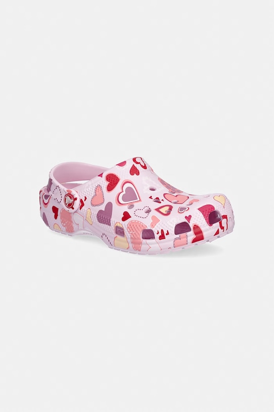 Crocs klapki CLASSIC VDAY CLOG różowy 209754.CROCS.CLASSIC.VD