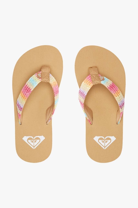 Otroške japonke Roxy RG PORTO RAFFIA rjava ARGL100342