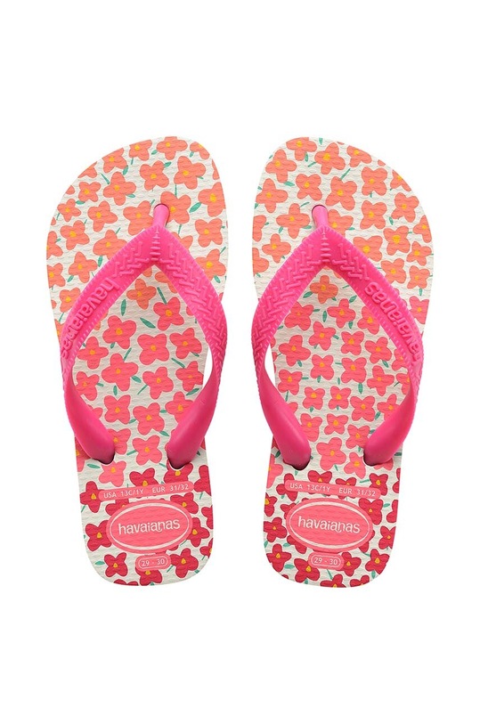 Παιδικές σαγιονάρες Havaianas KIDS FLORESE ροζ 4000052.7026