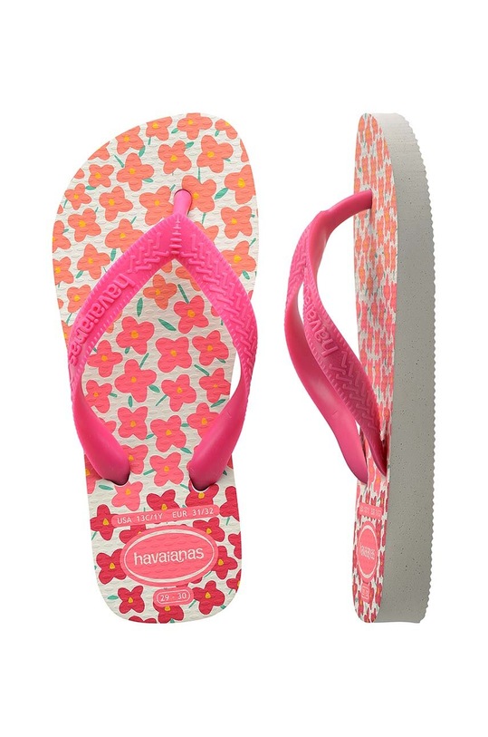 Παιδικές σαγιονάρες Havaianas KIDS FLORESE 4000052.7026 ροζ