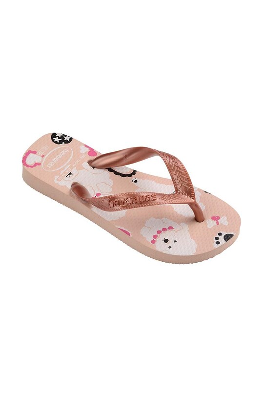 Havaianas infradito per bambini KIDS TOP PETS BALLET 4146823.3606 beige SS24