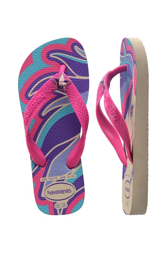 Havaianas japonki dziecięce KIDS FANTASY 4103405.6238 fioletowy
