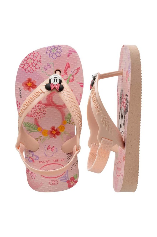 Παιδικές σαγιονάρες Havaianas BABY DISNEY CLASSICS 4137007.7233 ροζ