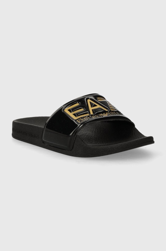 Chłopiec EA7 Emporio Armani klapki dziecięce XSPS10.XCC22 czarny