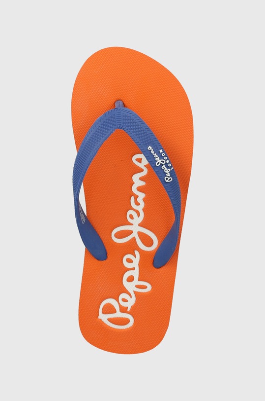 Pepe Jeans japonki dziecięce BAY BEACH BASIC B pomarańczowy PBS70064