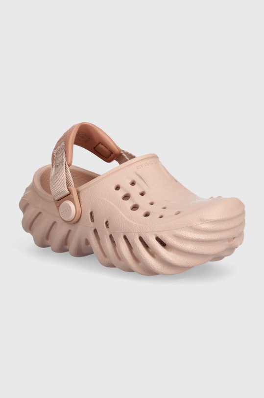 Crocs klapki dziecięce ECHO CLOG różowy 208191.CROCS.ECHO.CLOG.