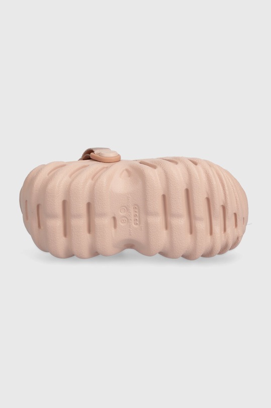 Crocs klapki dziecięce ECHO CLOG 208191.CROCS.ECHO.CLOG. różowy