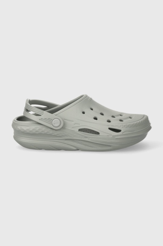 Παιδικές παντόφλες Crocs OFF GRID CLOG 209431.CROCS.OFF.GRID.C γκρί SS24