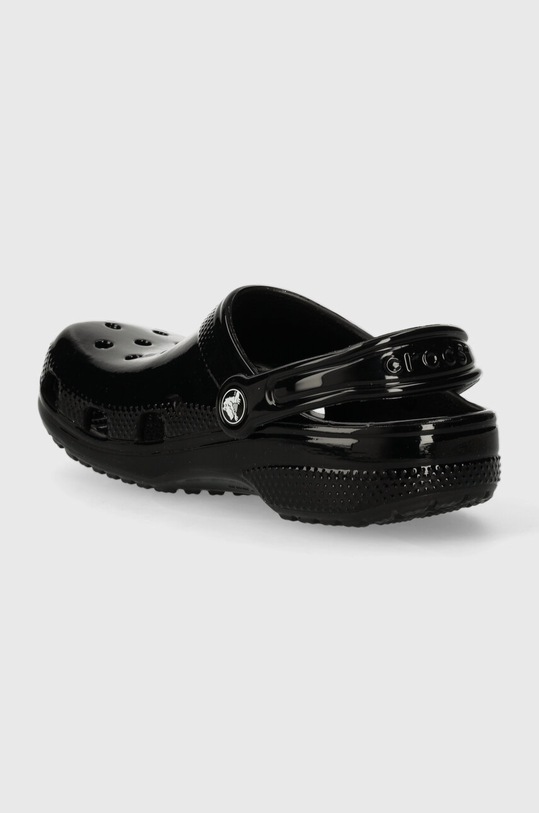 Chłopiec Crocs klapki dziecięce CLASSIC HIGH SHINE CLOG 209834.CROCS.CLASSIC.HI czarny