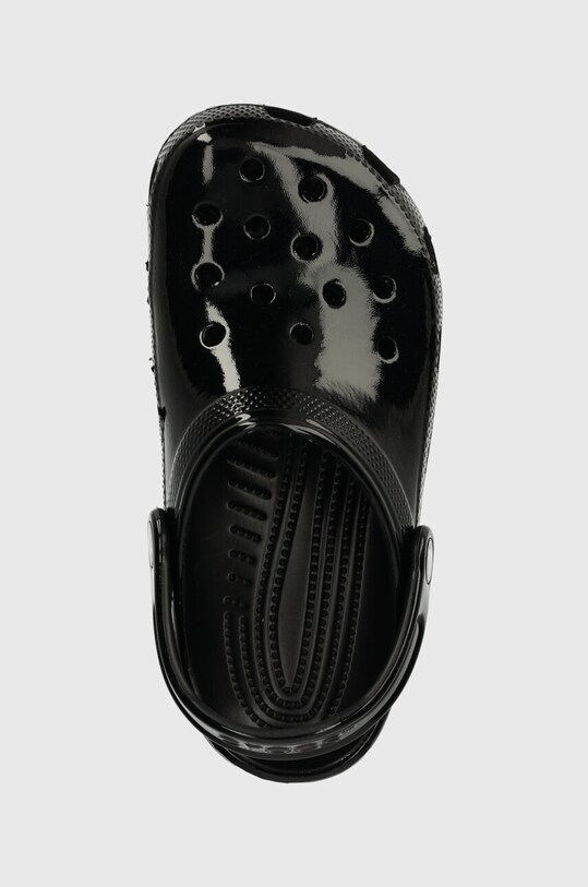 Detské šľapky Crocs CLASSIC HIGH SHINE CLOG čierna 209834.CROCS.CLASSIC.HI