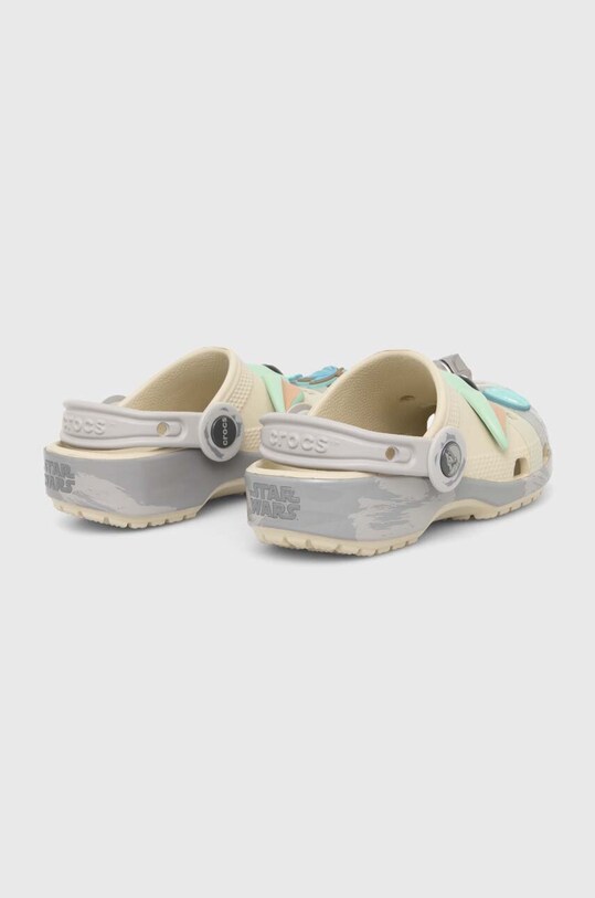 Дитячі шльопанці Crocs Grogu Classic Clog 209494.Grogu.Classic.Cl бежевий