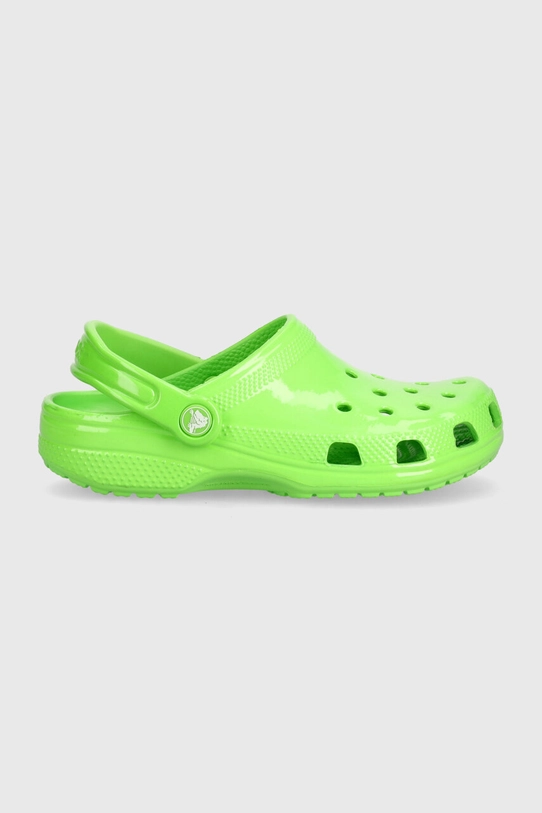 Дитячі шльопанці Crocs Classic Neon Highlighter Cg 209570.Classic.Neon.Hig зелений SS24