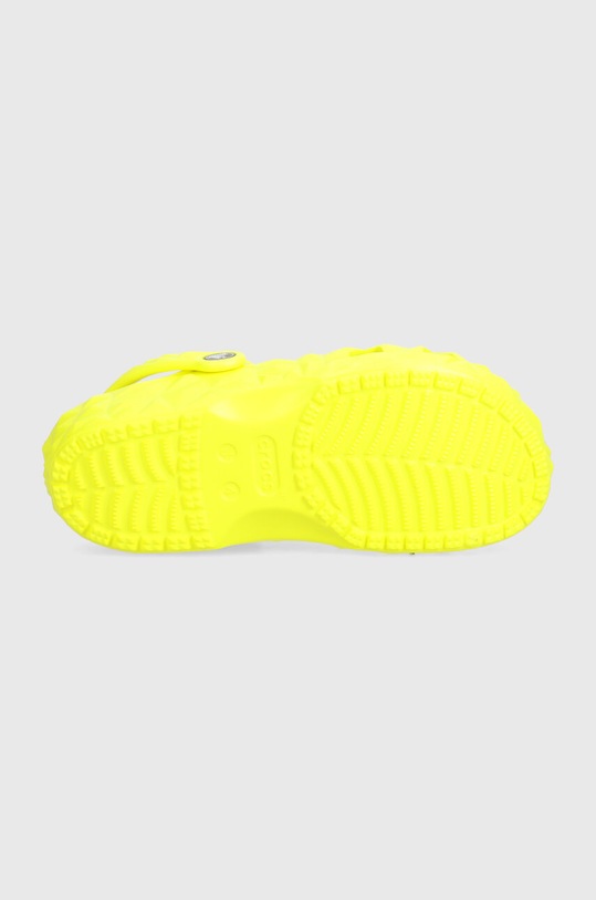 Crocs klapki dziecięce Classic Geometric Clog 209572.Classic.Geometri żółty