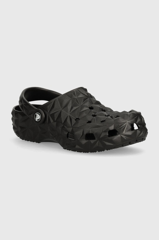 Crocs klapki dziecięce Classic Geometric Clog czarny 209572.Classic.Geometri