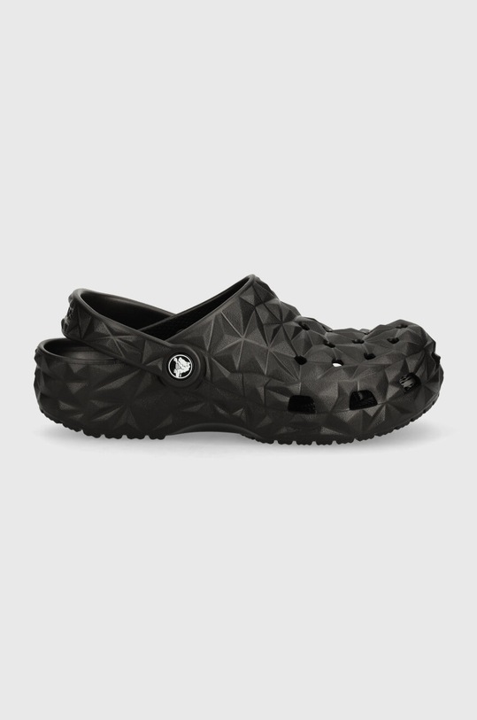 Crocs klapki dziecięce Classic Geometric Clog 209572.Classic.Geometri czarny SS24