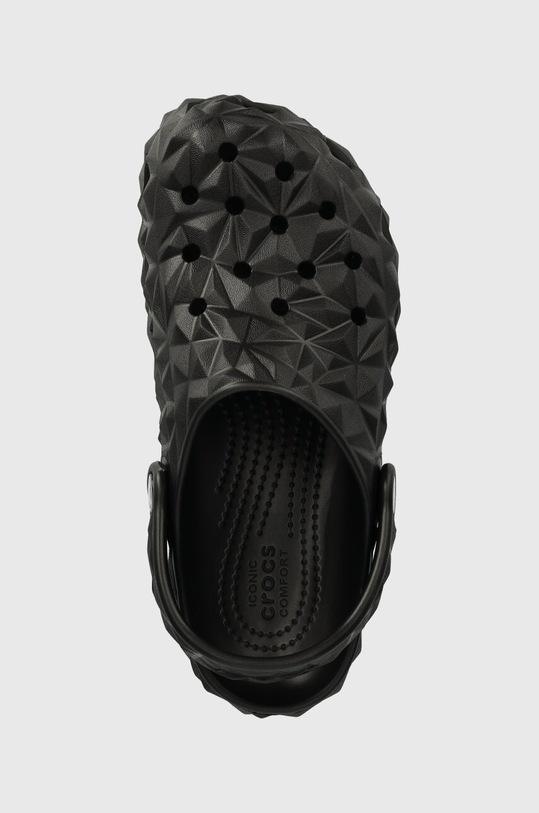 Crocs klapki dziecięce Classic Geometric Clog czarny 209572.Classic.Geometri