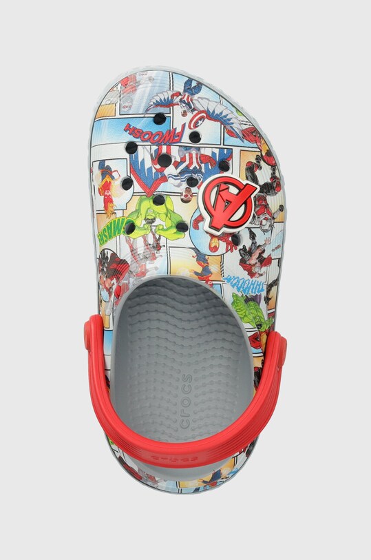 Crocs ciabattine per bambini Avengers Off Court Clog grigio 209943.Avengers.Off.Cou