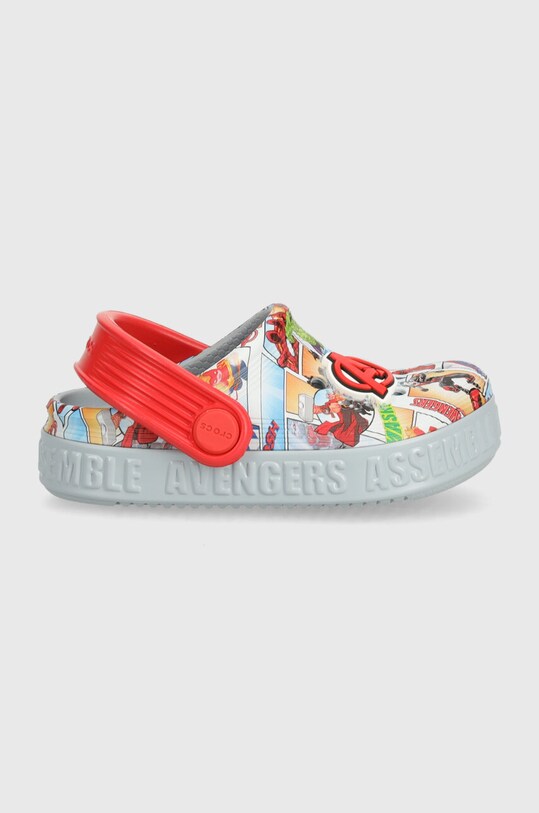 Детские шлепанцы Crocs Avengers Off Court Clg 209945.Avengers.Off.Cou серый SS24