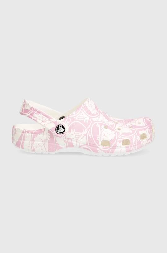 Crocs klapki dziecięce Classic Duke Print Clog 210007.Classic.Duke.Pri różowy SS24