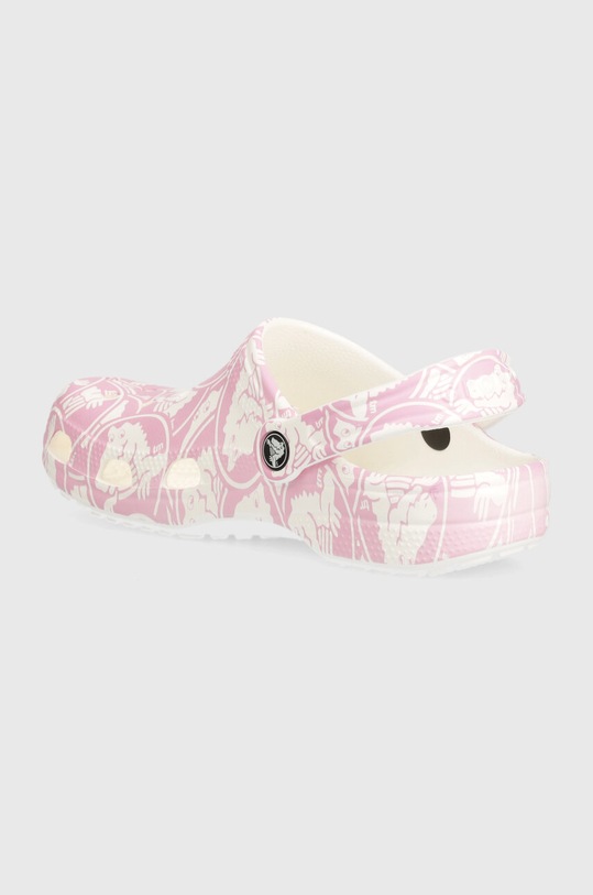 Chłopiec Crocs klapki dziecięce Classic Duke Print Clog 210007.Classic.Duke.Pri różowy