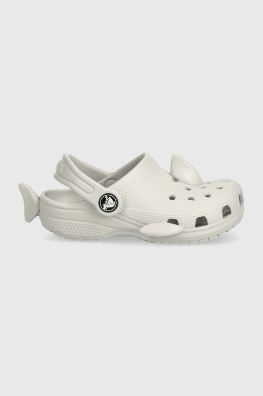 Детские шлепанцы Crocs Classic IAM Shark Clog 210014.Classic.IAM.Shar серый SS24