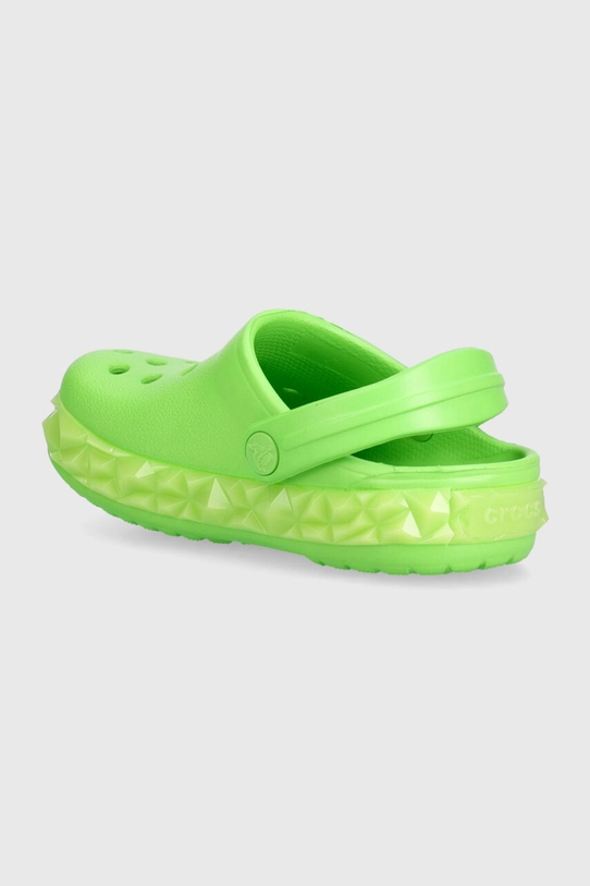 Мальчик Детские шлепанцы Crocs Geometric Glow Band 210133.CrocbandGeometri зелёный