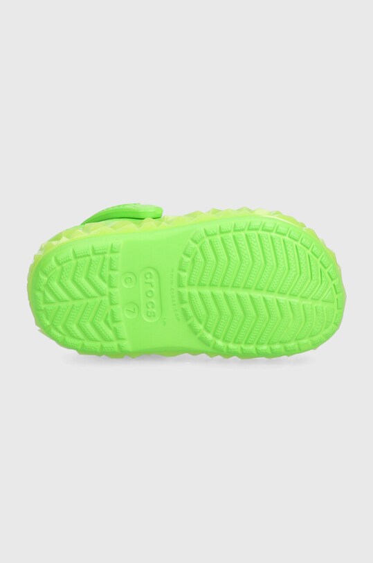 Детские шлепанцы Crocs Geometric Glow Band 210133.CrocbandGeometri зелёный
