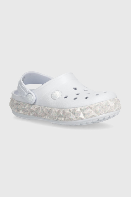 Детские шлепанцы Crocs Geometric Glow Band голубой 210135.CrocbandGeometri