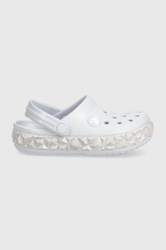 Crocs klapki dziecięce Geometric Glow Band 210135.CrocbandGeometri niebieski SS24
