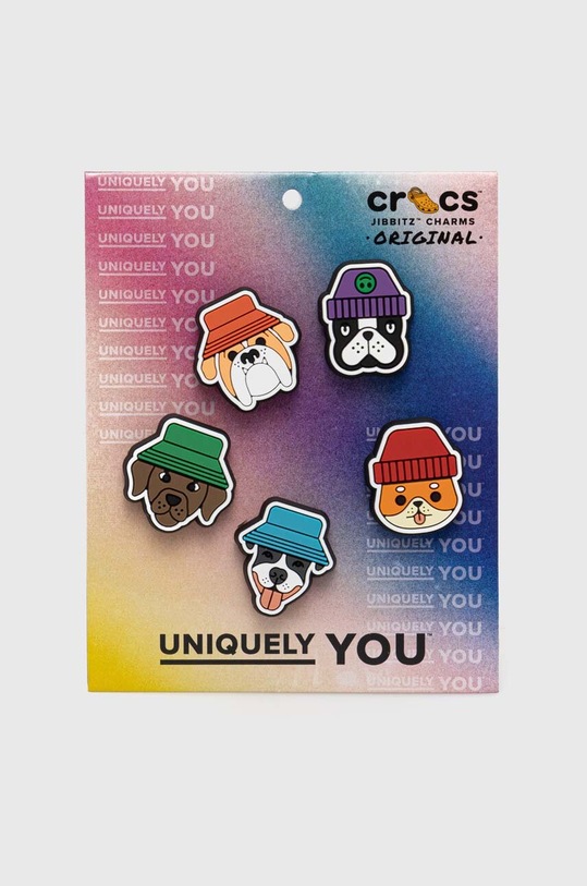 Crocs przypinki do obuwia dziecięce 5-pack multicolor Dogs.in.Hats.5.Pack