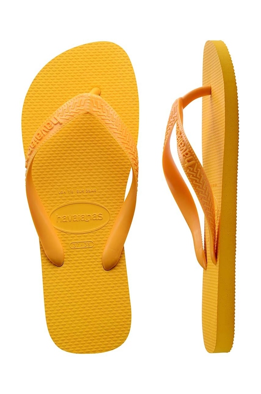 Παιδικές σαγιονάρες Havaianas TOPPELLOW 4000029.1740. κίτρινο