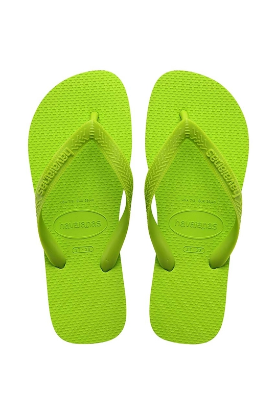 Havaianas slapi copii TOP LEMONREEN verde 4000029.1411