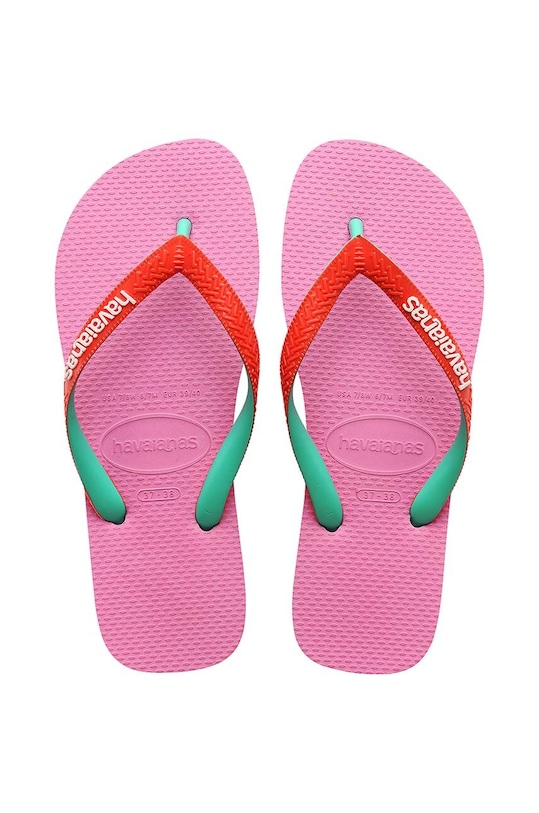 Παιδικές σαγιονάρες Havaianas TOP MIX LEMONADE ροζ 4115549.1749