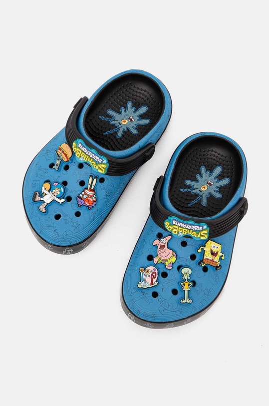 Crocs klapki dziecięce Spongebob Multi Off Court Clog Postacie z bajek niebieski 209823.Spongebob.Multi