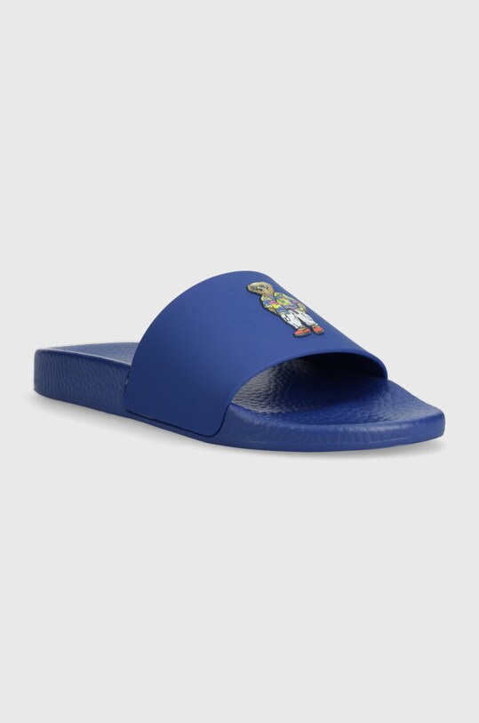 Boty Pantofle Polo Ralph Lauren Polo Slide 809934056001.401 modrá