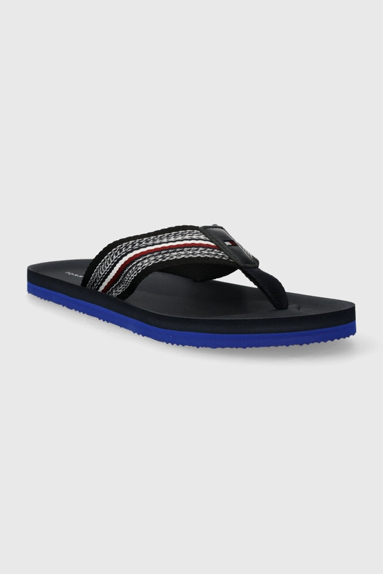 Tommy Hilfiger japonki COMFORT HILFIGER BEACH SANDAL FM0FM04910 granatowy SS24