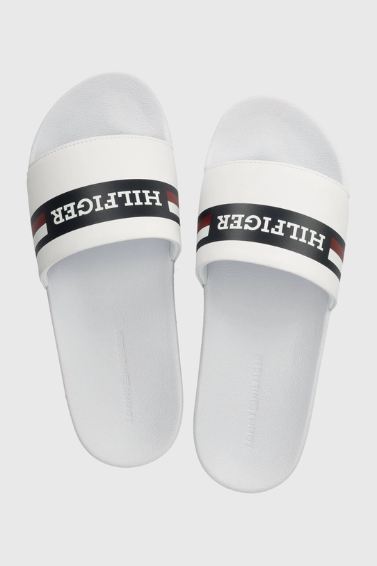 Tommy Hilfiger ciabatte slide CORPORATE HILFIGER POOL SLIDE bianco FM0FM04911