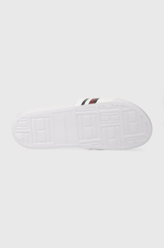 Šľapky Tommy Hilfiger CORPORATE HILFIGER POOL SLIDE biela FM0FM04911